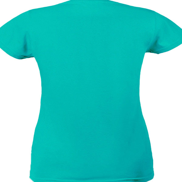 Camiseta Talla Grande Pico Mujer Trasero